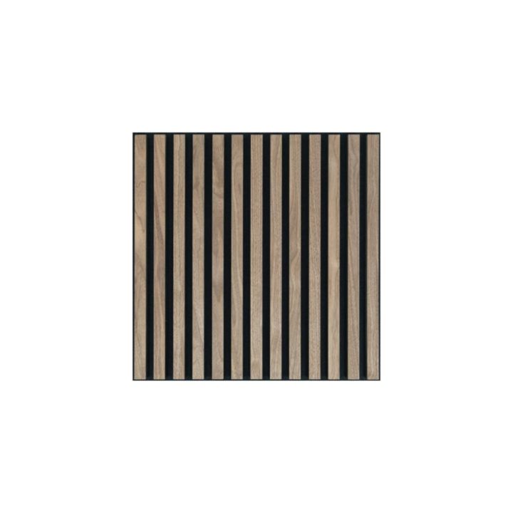 Akoestische Wandpanelen/Lattenwand Houtlook Vierkant